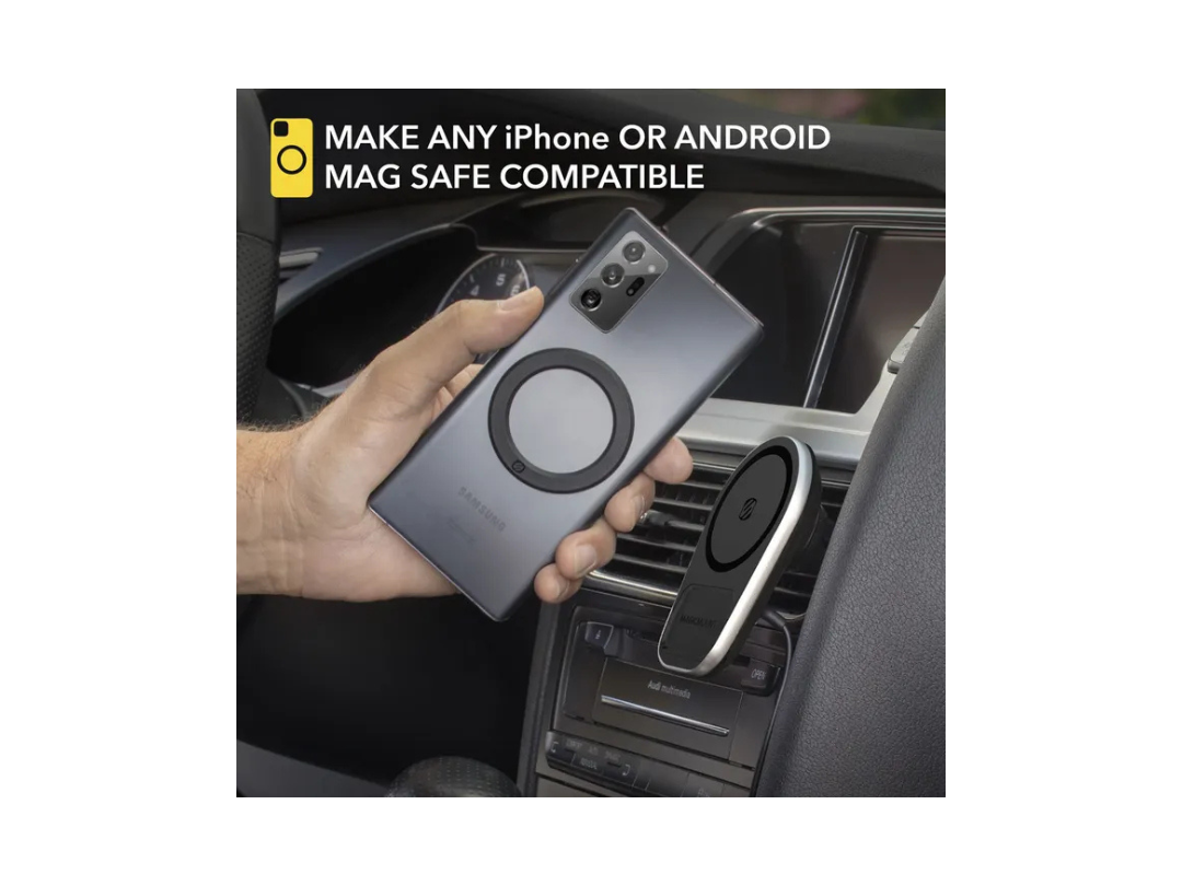 SCOSCHE MagicRing® Kit – MagSafe Compatible for iPhone & Android SCOSCHE MagicRing® Kit – MagSafe Compatible for iPhone & Android